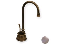 Whitehaus Collection  WHFH-H4540-PC 4.12 in. Forever Hot instant hot water dispenser with gooseneck spout and self closing handle... 
