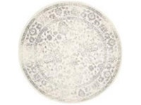 Safavieh ADR109C-4R 4 x 4 ft. Adirondack Power Loomed Round Area Rug, Ivory & Silver - Newegg.com