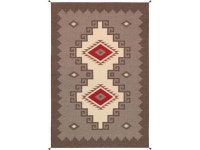 Pasargad PNT-35 6x9 5 ft. 10 in. x 8 ft. 11 in. Pasargad Navajo Collection Hand-Woven Lambs Wool Area Rug - Newegg.ca