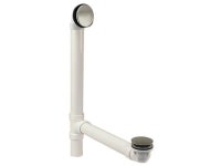 com Westbrass 493244H-07 Illusionary 12 & 4 in. Schedule 40 PVC Bath Waste & Overflow with Tip-Toe Bath Drain in Satin... 
