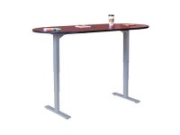 Safco 2544CYGR Racetrack Electric Height-Adjustable Teaming... - Newegg.com Safco 2544CYGR Racetrack Electric Height-Adjustable... 