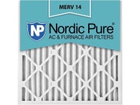 Nordic Pure 25x25x2M14-3 MERV 14 Pleated Air Filters, 25 x 25 x 2 in. - Pack of 3 - Newegg.ca