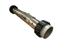 Hydro Quip 48-260032-R1 2 x 15 in. 240V 5.5kW Flo-Thru Stainless Steel Heater Assembly - Newegg.ca