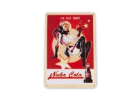 6 x 9 - Newegg.com Fallout 76 Nuka Cola Girl Metal Sign | Fanwraps Official Lithograph | 6" x 9" - Newegg.com