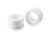 13/16 Gauge (20mm) Double Flare Acrylic Hollow White Tunnel Expander Ear Plugs - Newegg.com 13/16" Gauge (20mm)... 
