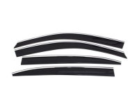 AVS 15-19 GMC Yukon XL/15-19 Chevrolet Suburban Ventvisor Low Profile Window Deflectors 4pc - Chrome - Newegg.com AVS 15-19 GMC... 