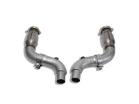 com BBK Performance 16481 2005-2020 Dodge 6.1L-6.2L-6.4L Hemi Challenger, Charger &#43; Hellcat 3&#34; Short Mid Pipe W&#47; High... 