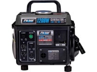 Pulsar G1200SG Portable Gas-Powered Generator with Carrying Handle, 1200W, Black/Gray - Newegg.com