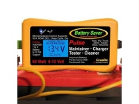 Battery Saver 2365-lcd Battery Charger, Maintainer, Pulse Cleaner and Tester- 50 W (6V and 12 V), 1 Pack - Newegg.com