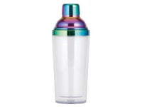 8 Iridescent Stainless Steel Cocktail Shaker with Confetti Design - Newegg.com 8" Iridescent Stainless Steel Cocktail Shaker... 