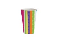 Club Pack of 96 Bright and Bold Disposable Paper Hot and Cold Drinking Party Cups 9 oz. - Newegg.com