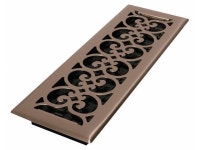 DECOR GRATES SPH414-NKL Floor Register, 4 X 14, Brushed Nickel - Newegg.com