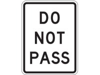 LYLE R4-1-18HA Traffic Sign,24 x 18In,BK/WHT,Text,R4-1 - Newegg.com