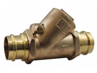 APOLLO VALVES 61YLF204T1PR 3/4 Press Lead Free Bronze Swing Check Valve - Newegg.com