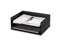 Victor Stacking Letter Tray Side 13x10-9/16x3-1/4 Midnight BK 11545 - Newegg.ca Victor Stacking Letter Tray Side 13x10-9/16... 