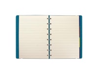 Filofax B115012U Notebook, College Rule, Aqua Cover, 8 1/4 X 5 13/16, 112 Sheets/Pad - Newegg.com