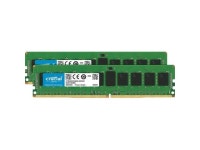 com Crucial - DDR4 - 16 GB: 2 x 8 GB - DIMM 288-pin - 2400 MHz / PC4-19200 - CL17 - 1.2 V - registered - ECC - Newegg.com