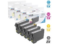 LD© Compatible Epson T288XL / T288 / 288 Set of 5 High Yield Ink Cartridges: 2 Black, 1 Cyan, 1 Magenta & 1 Yellow for... 