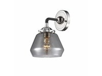 Innovations 284-1W-BPN-G173-LED Fulton 1 Light Sconce Part of The Nouveau Collection, Black Polished Nickel - Newegg.com