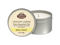 Bug Away 6Oz All Natural Soy Candle Made With Pure Essential Oils By Fabulous Frannie - Newegg.com
