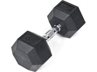 JFIT Rubber Hex Dumbbells, Single, 45 LB - Newegg.com