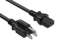 IEC320 C13 to NEMA 5-15P - Newegg.com Cable Leader 1.5 ft 18... Cord for Computer  Monitor  TV IEC320 C13 to NEMA 5-15P - Newegg.com