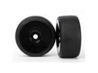 traxxas 6473 s1 compound slick tires preglued on black dished wheels, rear pair - Newegg.com