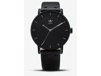 40 mm. - Newegg.com adidas watches district_l1. genuine leather strap watch, 20mm width all black&#47;silver. 40 mm. - Newegg.com