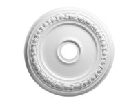 focal point 83424 24inch shell and bellflower medallion 24 3/8inch by 24 3/8inch by 1 5/8inch, primed white - Newegg.ca focal... 