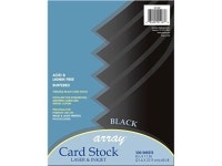 pacon card stock, classic black, 81/2 x 11, 100 sheets - Newegg.com