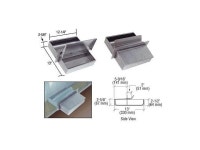 CRL Brush Stainless Steel 12-1/4 Wide x 13 Deep X 2-5/8 High Counter-Top Deal Tray w/ Flip Lid - Newegg.com CRL Brush... 