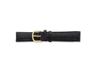 18mm Black Genuine Crocodile Gold-tone Buckle Watch Band - Newegg.com