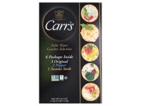 Carrs Table Water Crackers, Variety Pack, 6-count - Newegg.com Carr&#39;s Table Water Crackers, Variety Pack, 6-count - Newegg.com