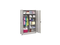 Tennsco - J2478SULGY - Tennsco Jumbo Storage Cabinet - 48 x 24 x 78 - 5 x Shelf(ves) - 2 x Door(s) - 2000 lb Load - Newegg.com