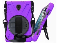 Galaxy Tab A 10.5 Case, Fits T590/T595 2018, Shockproof, Heavy Duty, Tempered Glass Screen Protector, Stand, Handstrap... 