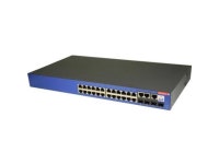 Amer Networks SS2GR26I 24 Port 10/100/1000Baset Ethernet Layer 2/L4 ( L2/L4 ) Stackable Switch With20 P - Newegg.com