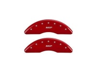 Rear44; Set of 4 - Newegg.com Used - Very Good: MGP CALIPER COVERS 15211SMGPRD-UVG#14 MGP Caliper Covers 15211SMGPRD MGP Red... 
