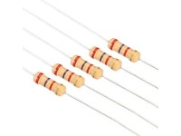 1/2W Resistors Kit, 300 Pack 30 Values Carbon Film Resistors Assortment 1R Ohm-3M Ohm 5% Resistance Resistors Set for DIY... 