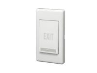Oblong White Mini Exit Switch Wall Switch w One Button - Newegg.com