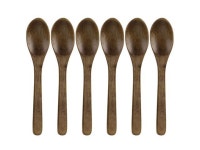 Household Wood Soup Milk Salad Mixing Serving Spoon Teaspoon Scoop Brown 6pcs - Newegg.ca Household Wood Soup Milk Salad Mixing... 