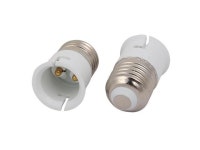 2pcs E27 to B22 Extender Adapter Converter Lamp Bulb Socket... ca 2pcs E27 to B22 Extender Adapter Converter Lamp Bulb Socket... 