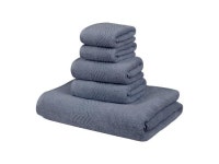 5pcs Set Luxury Hotel & Spa Soft and High Absorbent 100% Cotton Bath Towels Set, 1pcs Bath Towels, 2pcs Hand Towels, 2pcs Wash... 