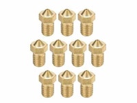 10pcs 3D Printer Nozzle,Brass V6 Nozzle 0.6mm,Extruder Print Head for 1.75mm Filament V5-V6 M6 3D Printer - Newegg.com
