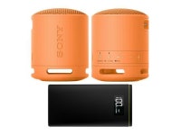 Sony SRS-XB100 Wireless Bluetooth Portable Travel Speaker (Orange, 2-Speakers) - Newegg.com