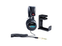 Sony MDR7506 Folding Closed Ear Headphones with Knox Gear Headphone Mount - Newegg.com
