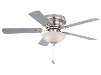Vaxcel Expo 42 Flushmount Ceiling Fan , Satin Nickel - F0023 - Newegg.com