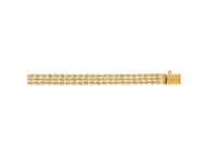 14kt 7 Yellow Gold 4.5mm Diamond Cut Multi Line Rope Chain - Newegg.com