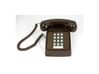 Cortelco ITT-2500-V-BR 250045-VBA-20M Desk w/ Volume - Brown - Newegg.com