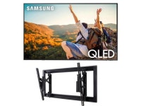 Samsung QN55Q70CAFXZA 55 QLED 4K Quantum HDR Dual LED Smart TV with a Sanus VLT7-B2 42-90 Large Advanced Tilt 4D TV Wall Mount... 