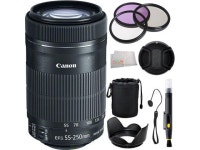 9PC Accessory Kit Includes 3 Piece Filter Kit (UV-CPL-FLD) + Lens Hood + Lens Cap & Keeper + MORE - International Version (No... 
